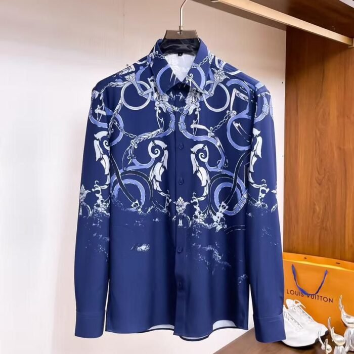 High Quality Men Vintage Shirt 0082