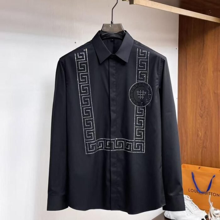 High Quality Men Vintage Shirt 0086