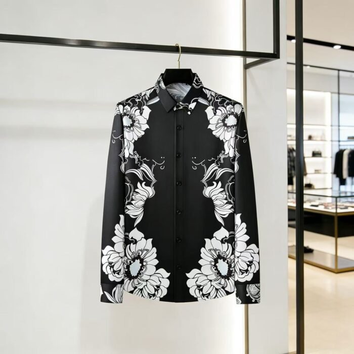 High Quality Men Vintage Shirt 0087