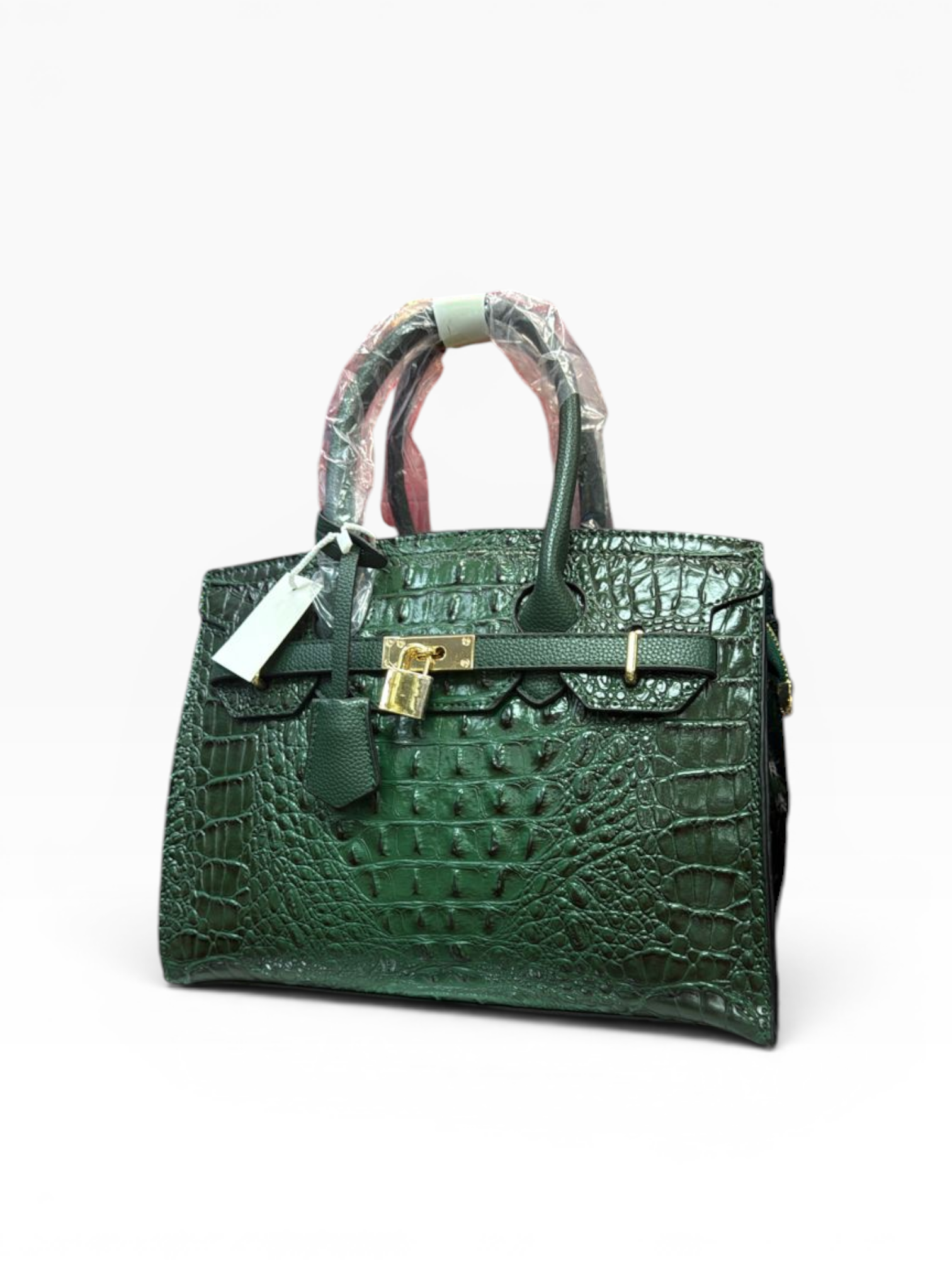 Croc. Skin Luxury Ladies Stylish HandBag CSL011(Green)