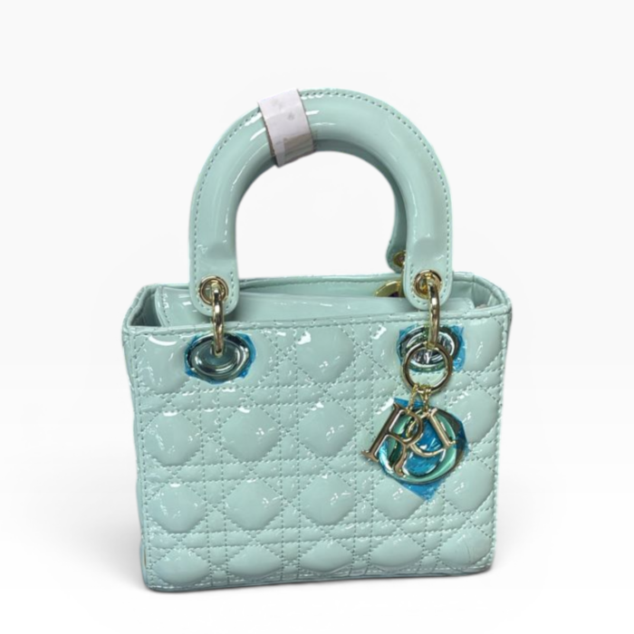 Croc. Skin Luxury Ladies Stylish HandBag CSL013(Blue)